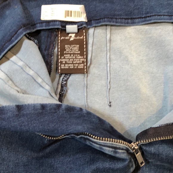 7 for all mankind skirt  small - Picture 3 of 4